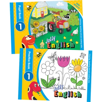 Jolly English Level 1 Pupil Set (in Cursive Letters)