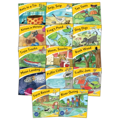 Jolly Phonics Little Word Books (in Print Letters)