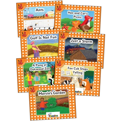 Jolly Phonics Orange Level Readers Complete Set (in Print Letters)