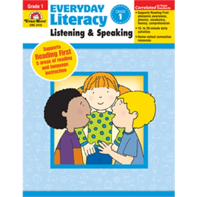 Everyday Literacy: Listening and Speaking, Grade 1 - Teacher's Edition