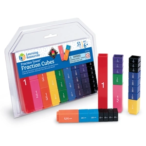 Fraction Tower® Fraction Cubes