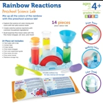 Rainbow Reactions Preschool Science Lab