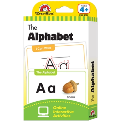Learning Line: The Alphabet, Grades PreK+ Ages 4+ - Flashcards