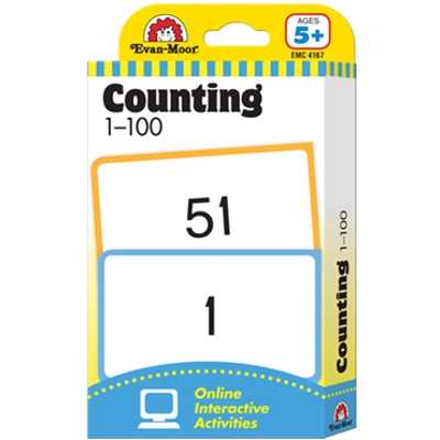 Learning Line: Counting 1-100, Grade K+ Age 5+ - Flashcards