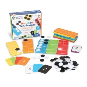 Rainbow Ten Frame Set