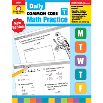 Daily Common Core Math Practice, Grade 1