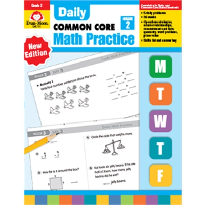 Daily Common Core Math Practice, Grade 2