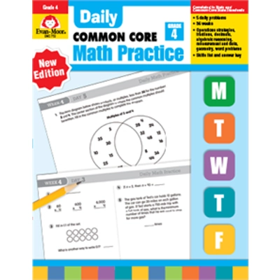 Daily Common Core Math Practice, Grade 4