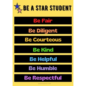 BE A STAR STUDENT (A3 PORTRA..