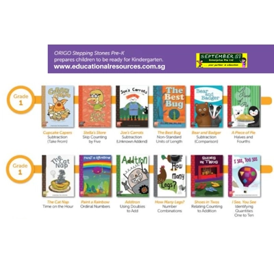 Origo Stepping Stones 2.0 Big Books Grade 1 Set of 12 titles