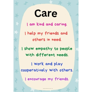 CARE (A3 PORTRAIT POSTER)