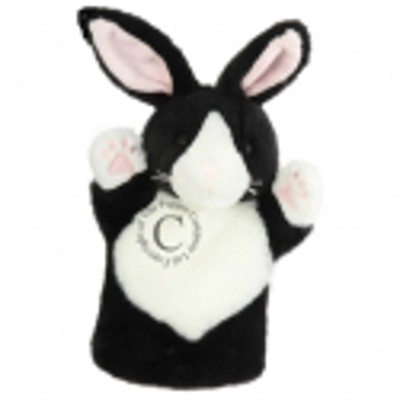 CarPets: RABBIT_BLACK & WHITE