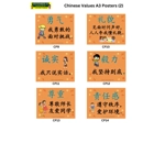 CHINESE GROWTH MINDSET A3: SET OF 8