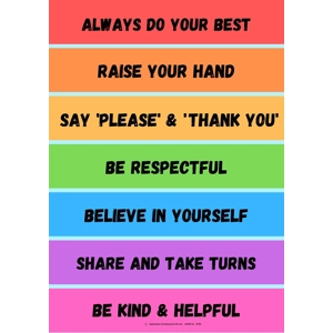 CLASSROOM BEHAVIOUR (A3 PORT..