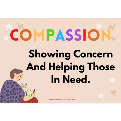 COMPASSION A3 POSTER