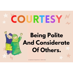 COURTESY (A3 PORTRAIT POSTER)