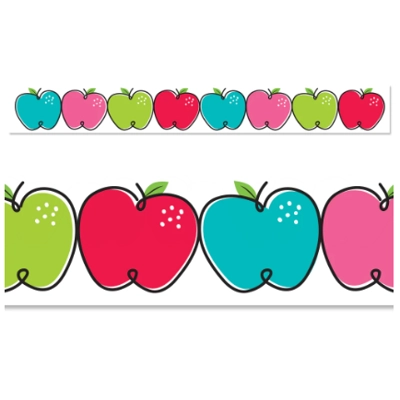 DOODLE APPLES EZ BORDER
