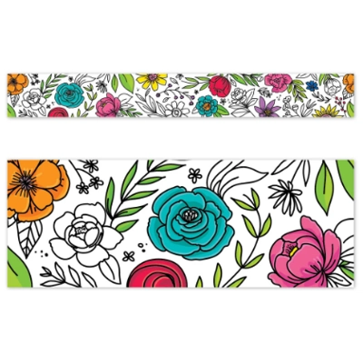 DOODLY BLOOMS EZ BORDER