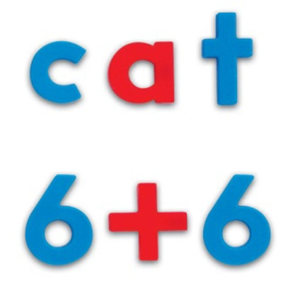 ALPHAMAGNETS® & MATHMAGNETS COLOR CODED SET OF 126