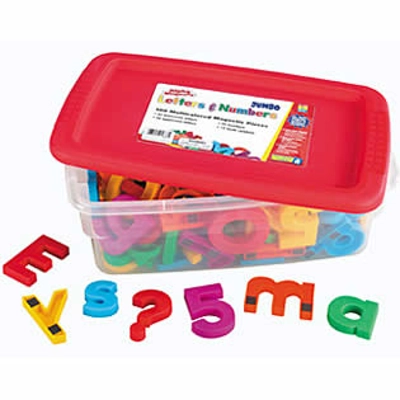 JUMBO ALPHAMAGNETS® & MATHMAGNETS SET OF 100