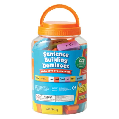 SENTENCE-BUILDING DOMINOES