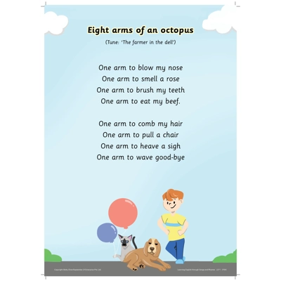 EIGHT ARMS OF AN OCTOPUS (A3 PORTRAIT POSTER)