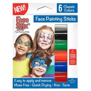 FACE PAINT STIX 6 PACK