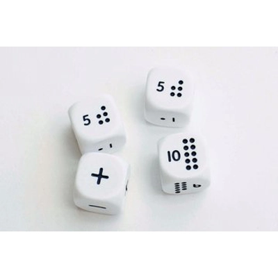 Numicon Dice Set of 4