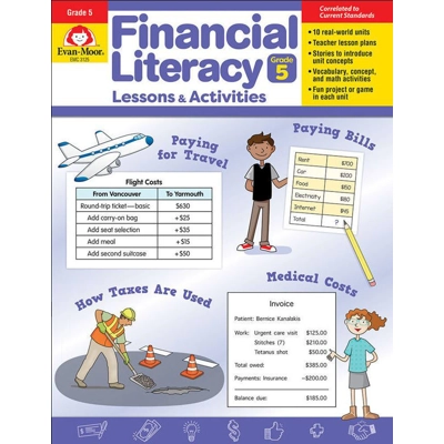 Financial Literacy Lessons and Activities, Grade 5 — Teacher’s Resource, Print