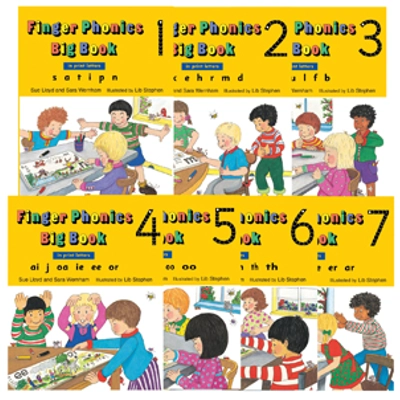 Finger Phonics Big Book 1-7 - Print