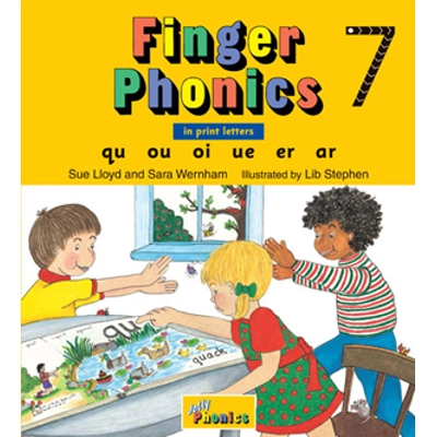 Finger Phonics Book 7 (in Print Letters)