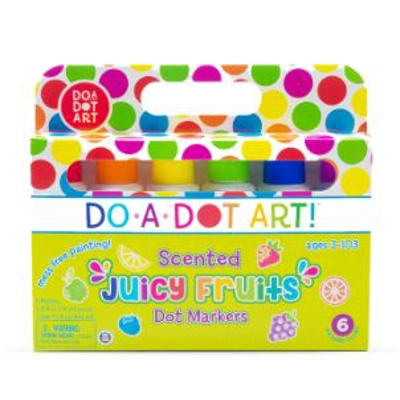 DO-A-DOT JUICY FRUITS SCENTED DOT MARKERS (PACK OF 6)