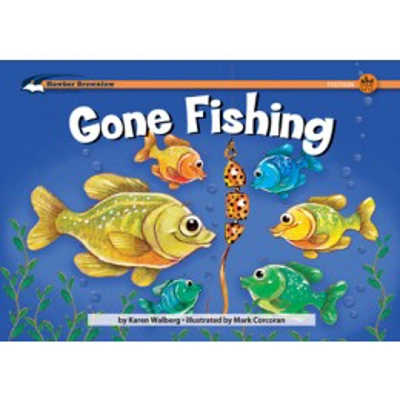 Rising Readers Animal Adventures: Gone Fishing - Fiction A-E Grades PreK–K