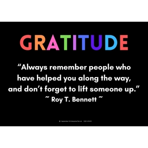 GRATITUDE - ROY T. BENNETT A..