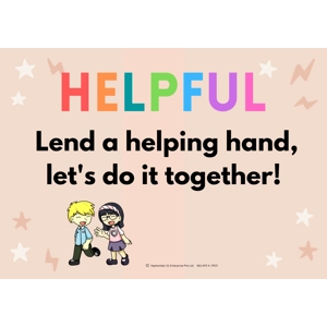 HELPFUL: LEND A HELPING HAND..