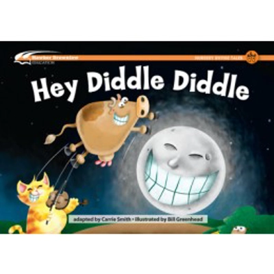 Rising Readers Nursery Rhyme: Hey Diddle Diddle - Set 1 A-I Gr PreK–K to 1