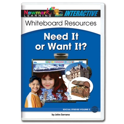 NEED IT OR WANT IT INTERACTIVE WHITEBOARD CD-ROM