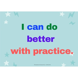 Growth Mindset Poster A3: I ..