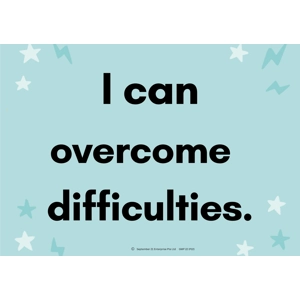 GROWTH MINDSET POSTER BW A3:..