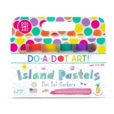 DO-A-DOT: MINI DOTS - ISLAND DOT MARKERS (PACK OF 6)