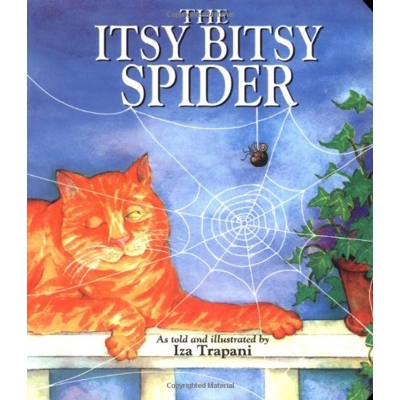 ITSY BITSY SPIDER, THE BOARD BOOK [IZA TRAPANI]