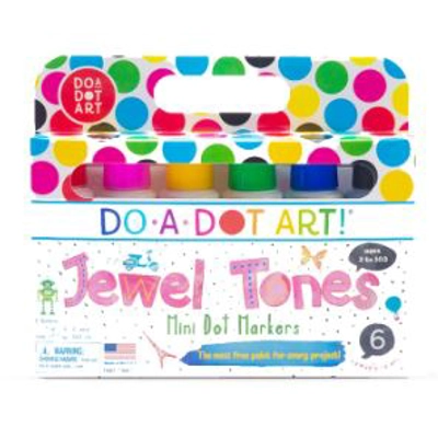 DO-A-DOT: MINI DOTS - JEWEL DOT MARKERS (PACK OF 6)