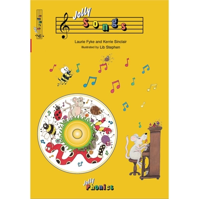 Jolly Songs with CD (cursive)