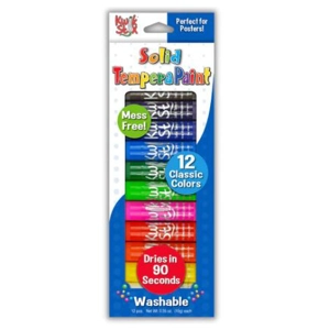 KWIKSTIX TEMPERA PAINT 12 CL..