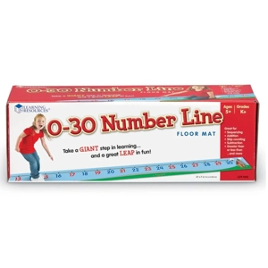 0-30 Number Line Floor Mat