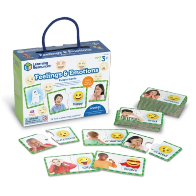 Feelings & Emotions Puzzle Cards