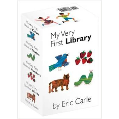 MY VERY FIRST LIBRARY SET OF 4 BOARD BOOKS [ERIC CARLE]
