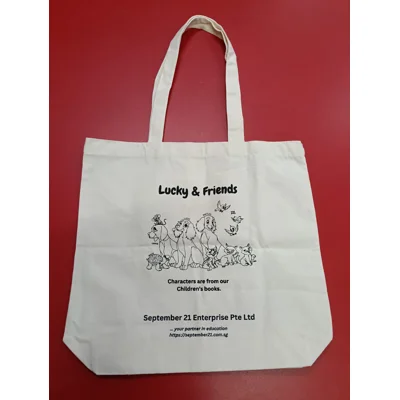 Lucky & Friends Tote Bag
