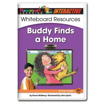 RISING LEVELLED READERS ANIMAL ADVENTURES FICTION WHITEBOARD GRADES PREK–K: BUDDY FINDS A HOME