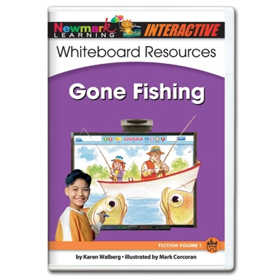 RISING LEVELLED READERS ANIMAL ADVENTURES FICTION WHITEBOARD GRADES PREK–K: GONE FISHING